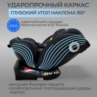  Автокресло BubaGo Aspid  цвет Black