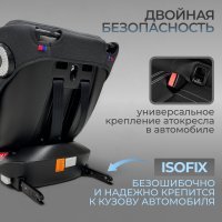  Автокресло BubaGo Aspid  цвет Black