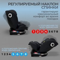  Автокресло BubaGo Aspid  цвет Black