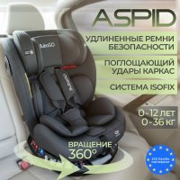  Автокресло BubaGo Aspid  цвет Grey