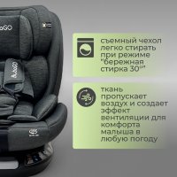 Автокресло BubaGo Aspid  цвет Grey