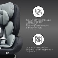  Автокресло BubaGo Noxa цвет Black