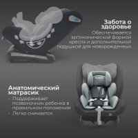  Автокресло BubaGo Noxa цвет Black