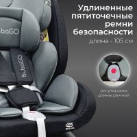  Автокресло BubaGo Noxa цвет Black