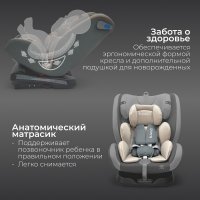  Автокресло BubaGo Noxa цвет Grey