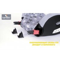 Автокресло Lorelli SAFETY JUNIOR Fix BLACK 2023