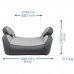 Бустер Capsula JR4X Isofix Gray
