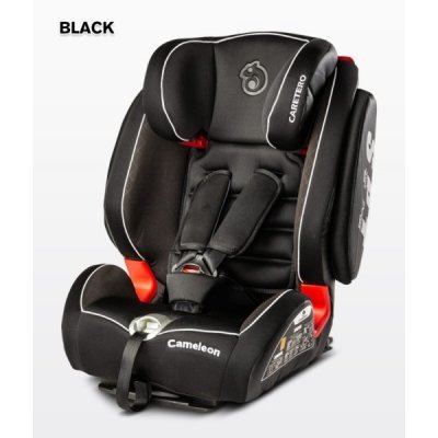 Автокресло Caretero Cameleon BLACK (черный)
