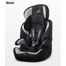 Автокресло Caretero Falcon BLACK (черный)