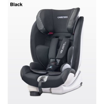 Автокресло Caretero Volante Fix BLACK (черный)