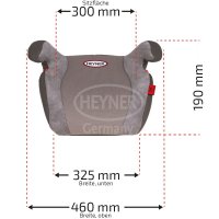 Бустер Heyner SafeUp ERGO M Koala Grey