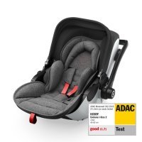 Автокресло Kiddy Evoluna i-Size 2 Grey Melange hot red