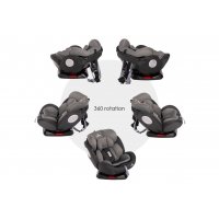 Автокресло Lyra Isofix BLACK RED 2023