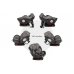 Автокресло Lorelli Lyra Isofix BLACK RED 2023