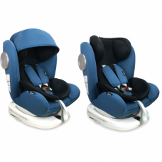 Автокресло  Lorelli Lusso SPS Isofix Blue Black
