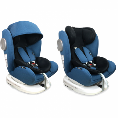 Автокресло  Lorelli Lusso SPS Isofix Blue Black