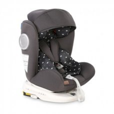 Автокресло  Lorelli Lusso SPS Isofix Black Crowns 2020