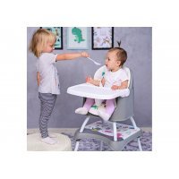 Стульчик для кормления Lorelli TRICK 3в1 PINK BEARS
