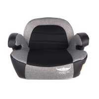Martin noir Right Fix Silk Gray (бустер со спинкой, с Isofix)