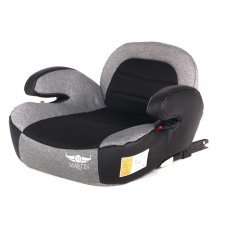 Martin noir Right Fix Silk Gray (бустер со спинкой, с Isofix)