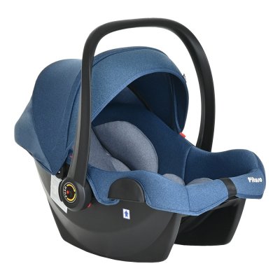 Pituso Удерживающее устройство для детей 0-13 кг Santiso Jeans/ light grey /Джинс/св-сер