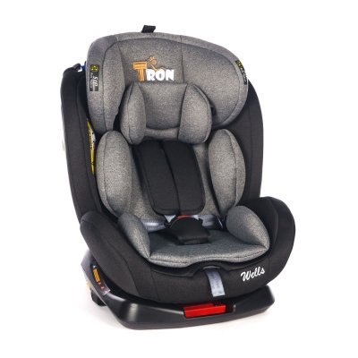 Детское автокресло TRON WELLS Grey shield