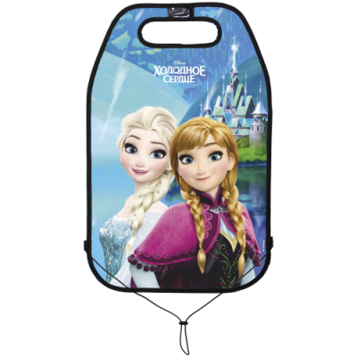 Детская защитная накидка на спинку сиденья в автомобиль Disney Холодное сердце сестры