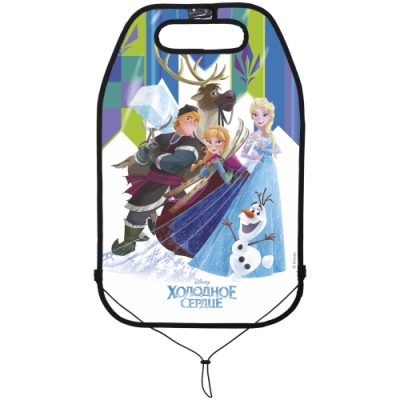 Детская защитная накидка на спинку сиденья в автомобиль Disney Холодное сердце герои