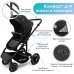 Коляска модульная BubaGO Dias 3в1 черная