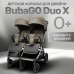 Детская прогулочная коляска для двойни Bubago  Duo X бежевая