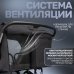 Детская прогулочная коляска для двойни Bubago  Duo X темно-серая