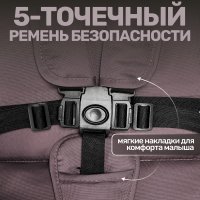 Детская прогулочная коляска для двойни Bubago  Duo X лунный бежевый