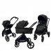 Коляска модульная BubaGO Gaudi 3в1 черная