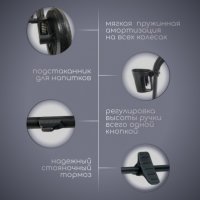 Коляска модульная BubaGO Lotta Limited 3в1 бежевая