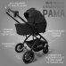 Коляска модульная BubaGO Lotta Thermo 3в1 черная