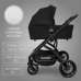 Коляска модульная BubaGO Lotta Thermo 3в1 черная