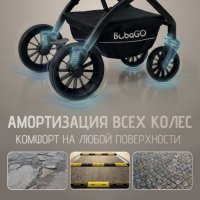 Коляска модульная BubaGO Lotta Thermo 3в1 mocco