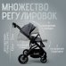 Коляска модульная BubaGO Lotta Thermo 3в1 серая