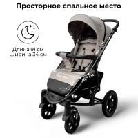 Детская прогулочная коляска BUBAGO MODEL ONE бежевая