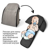 Детская прогулочная коляска BUBAGO MODEL ONE бежевая