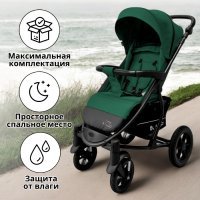 Детская прогулочная коляска BUBAGO MODEL ONE зеленая