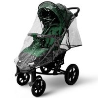 Детская прогулочная коляска BUBAGO MODEL ONE зеленая