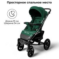 Детская прогулочная коляска BUBAGO MODEL ONE зеленая