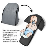 Детская прогулочная коляска BUBAGO MODEL ONE Grey/Серый