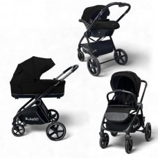Коляска модульная BubaGO Niveta  3в1 черная