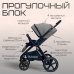 Коляска модульная BubaGO Niveta  3в1 серая