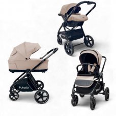 Коляска модульная BubaGO Niveta  3в1 мокко