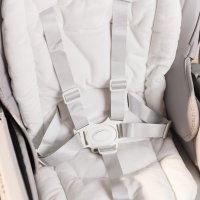 Стульчик для кормления NAVELINA Misto 4 в 1 с электрокачелями (Светло-Серый)