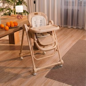 Стульчик для кормления NAVELINA Flova 3 в 1 Sand (песочный)