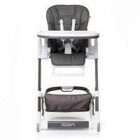 Cтульчик для кормления 4BABY ICON (grey)